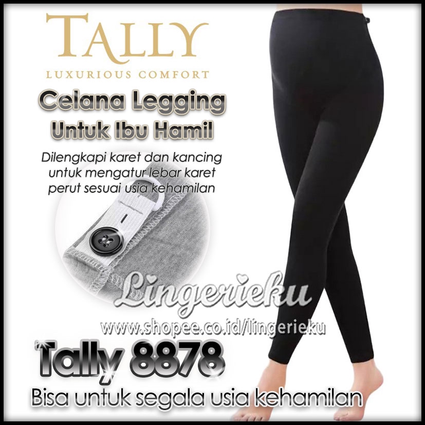 Tally 8878 DAN 8851 Celana Legging Panjang Ibu Hamil / Maternity Legging Nyaman Dan Murah