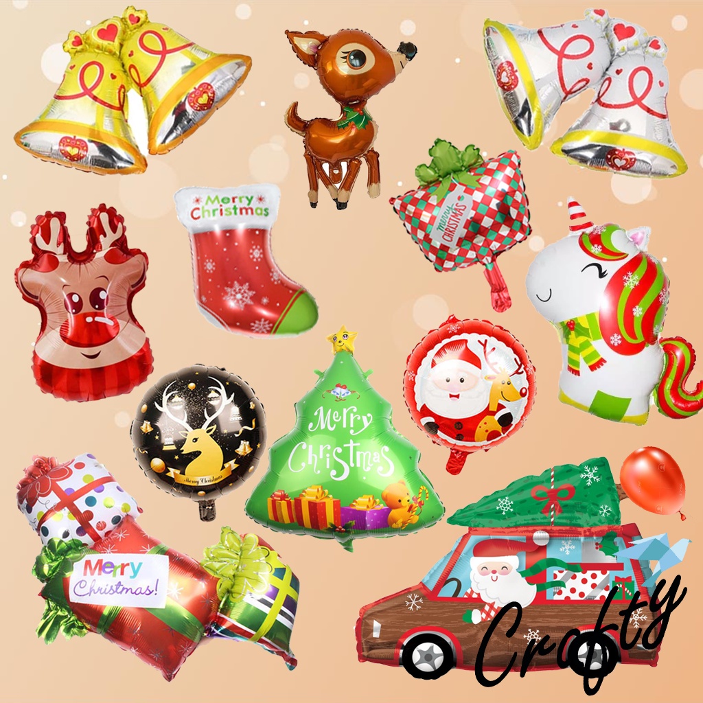 Balon Foil JUMBO CHRISTMAS