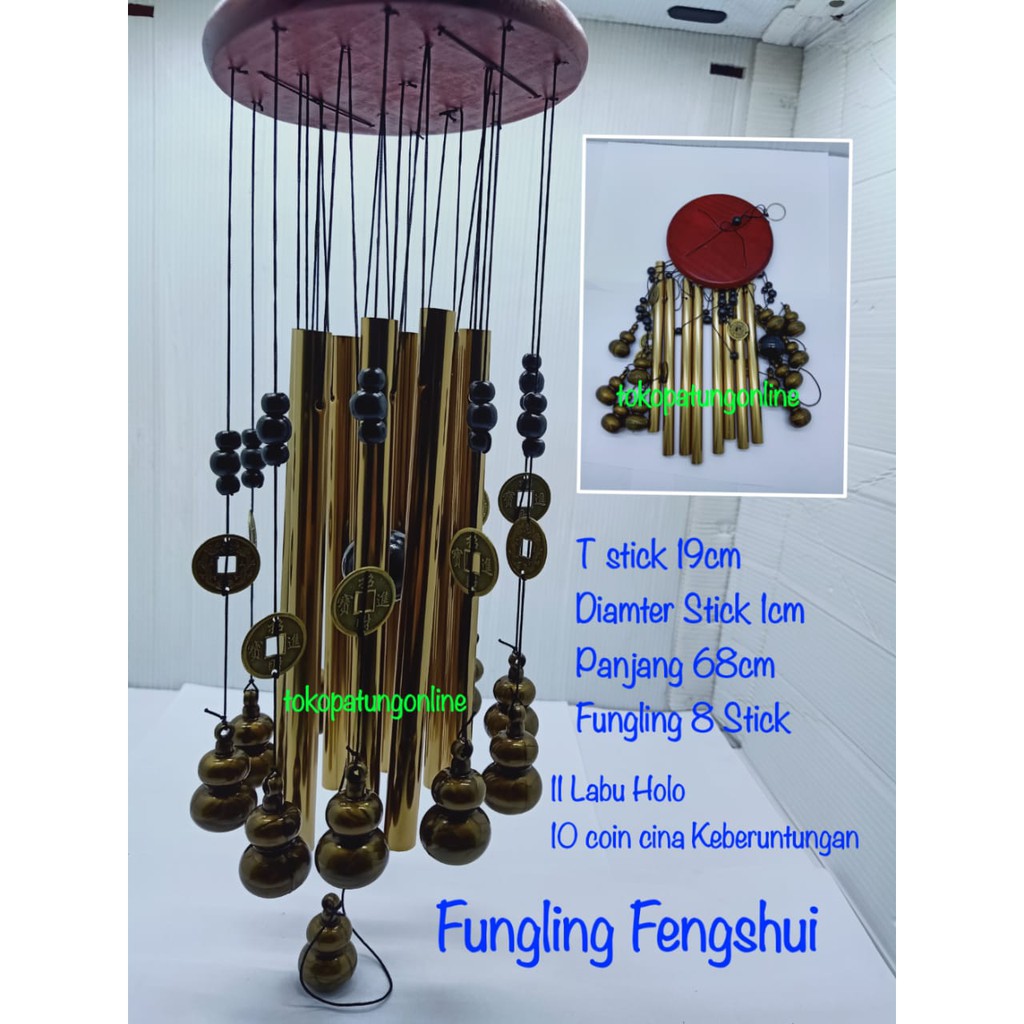 Fungling 8 Batang Stick Fengshui New Rumah