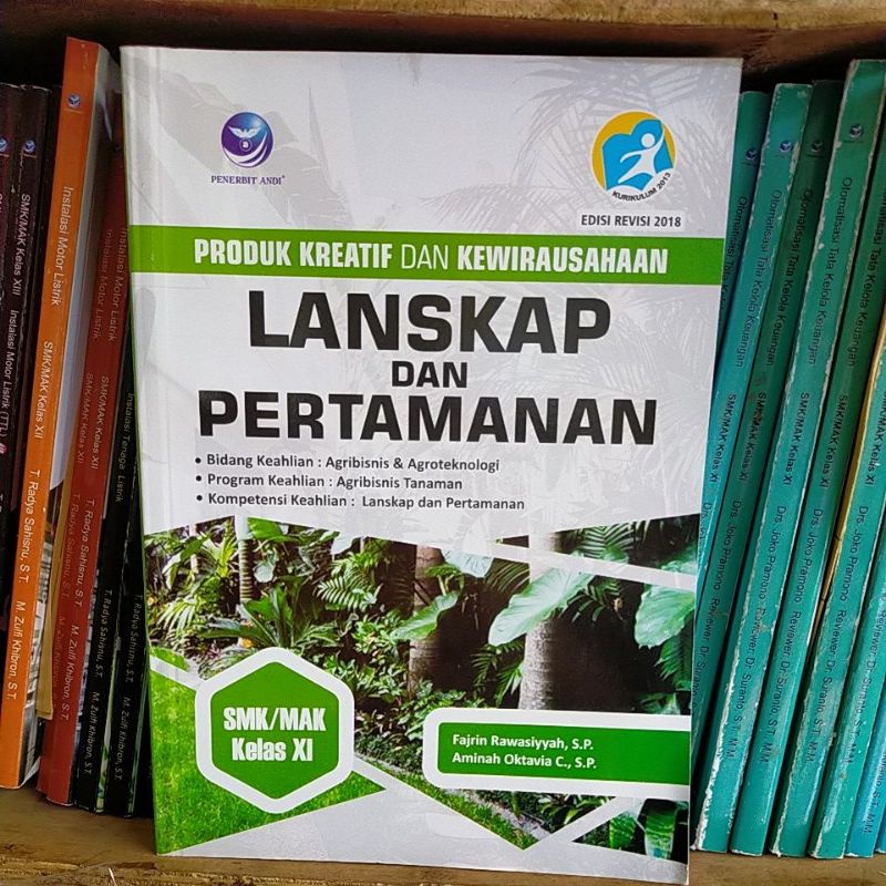 

Produk Kreatif Dan Kewirausahaan Lanskap Dan Pertamanan Kelas 11