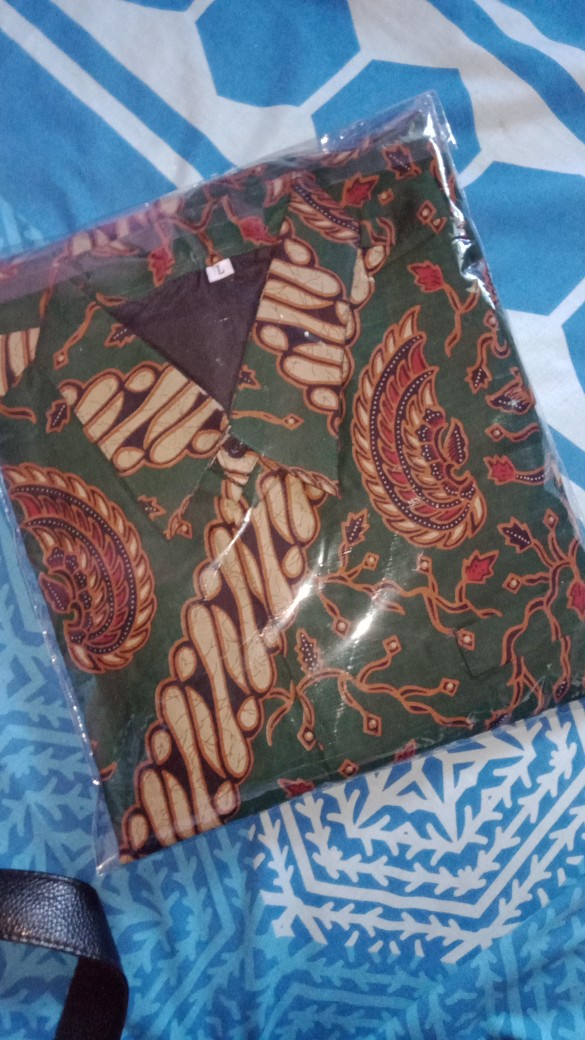 Paramarta Kemeja Batik Pria Full Furing Bahan Katun Halus Baturaden