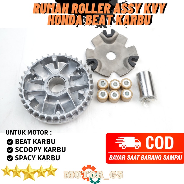 Rumah Roller Assy Beat KARBU / Rumah Roller Set Scoopy karbu - Spacy