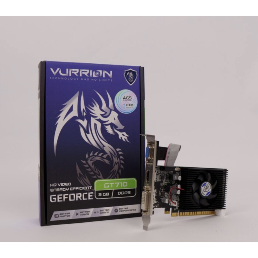 VGA VURRION GT710 2GB DDR3 VGA CARD GARANSI RESMI GEFORCE