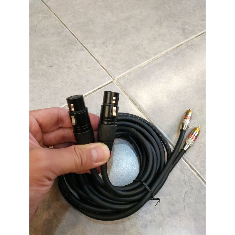 Kabel Koneksi Mixer Ke Speaker Multimedia