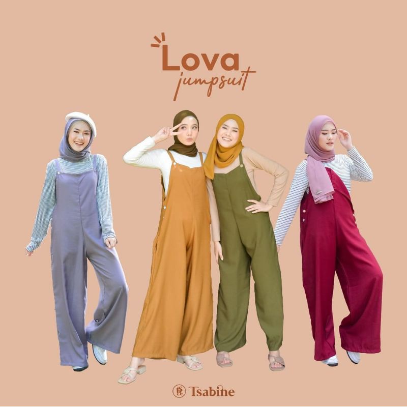 LOVA JUMPSUIT / JUMPSUIT KATUN / OVERALL