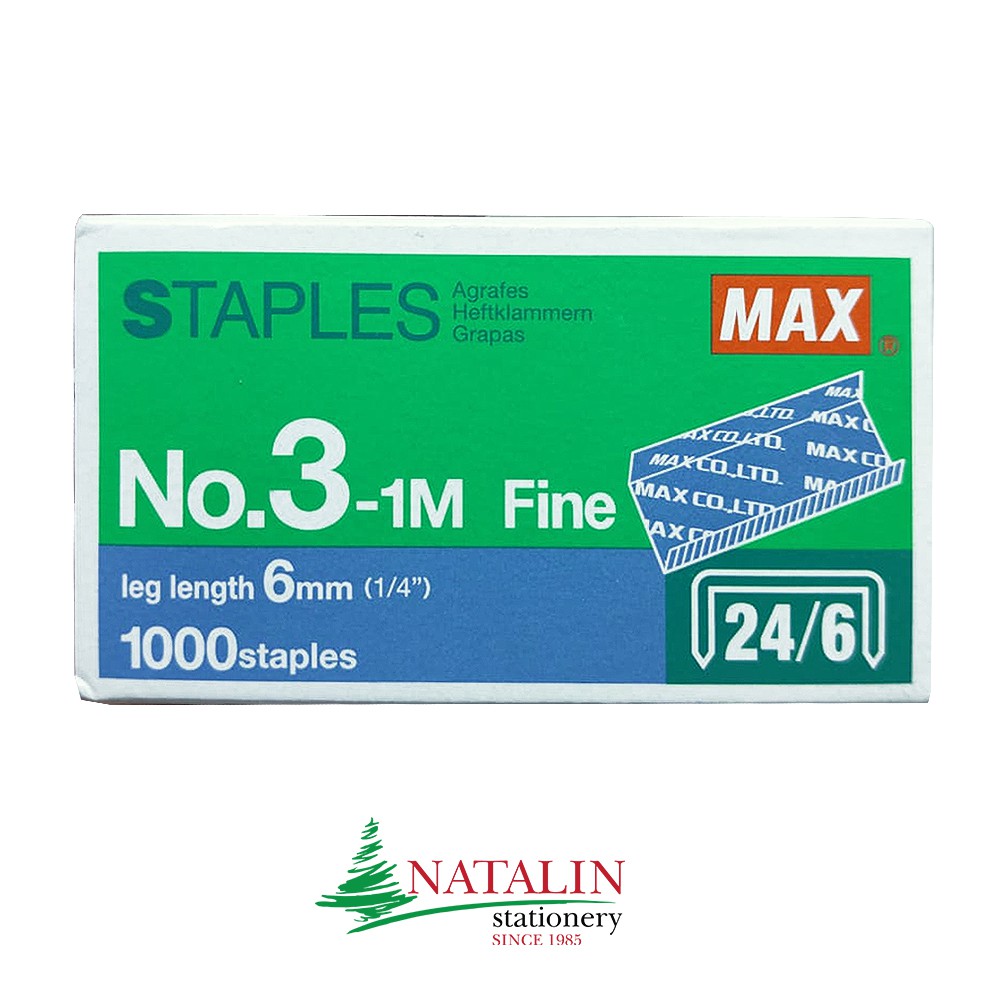 

Staples ( isi ) MAX No. 3 - 1M Fine