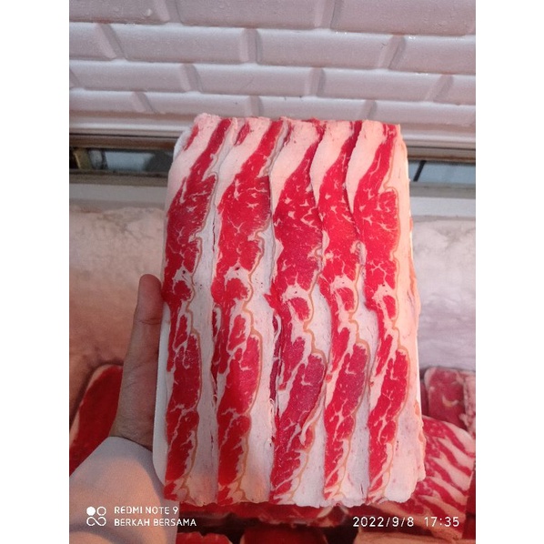 

Daging Slice Yoshinoya Premium/yakiniku & shabu beef 500gr