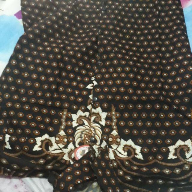 Asli Kemeja Batik Modern Kualitas Original Hem Pendek Motif Koko Sapto Kholis Pekalongan Murah Keren