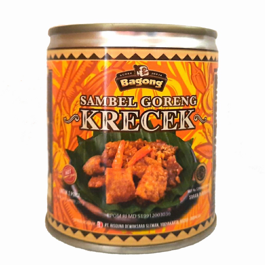 Gudeg Kaleng Bagong Sambel Goreng Krecek Khas Jogja - 300Gram