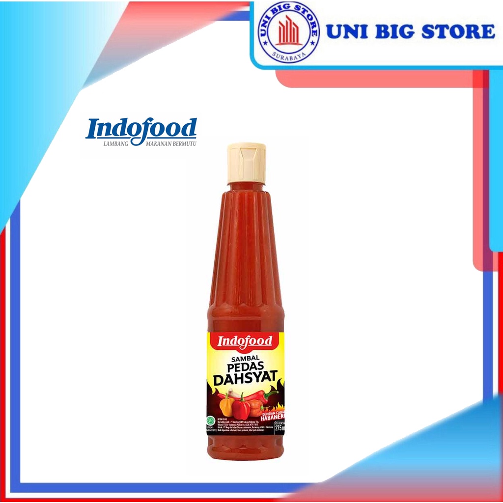 

Indofood Sambal Pedas Dahsyat 275 ml