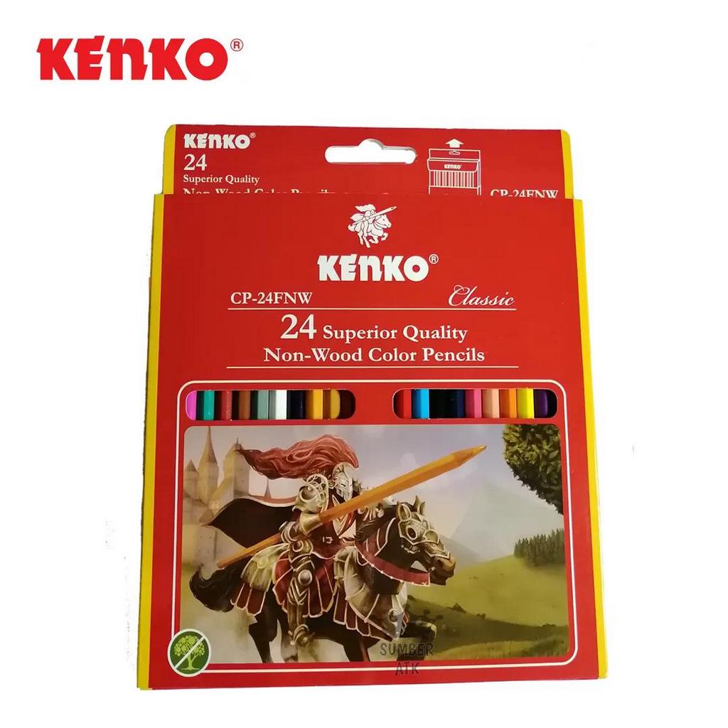 

Pensil Warna KENKO 24 Warna CP-24FNW