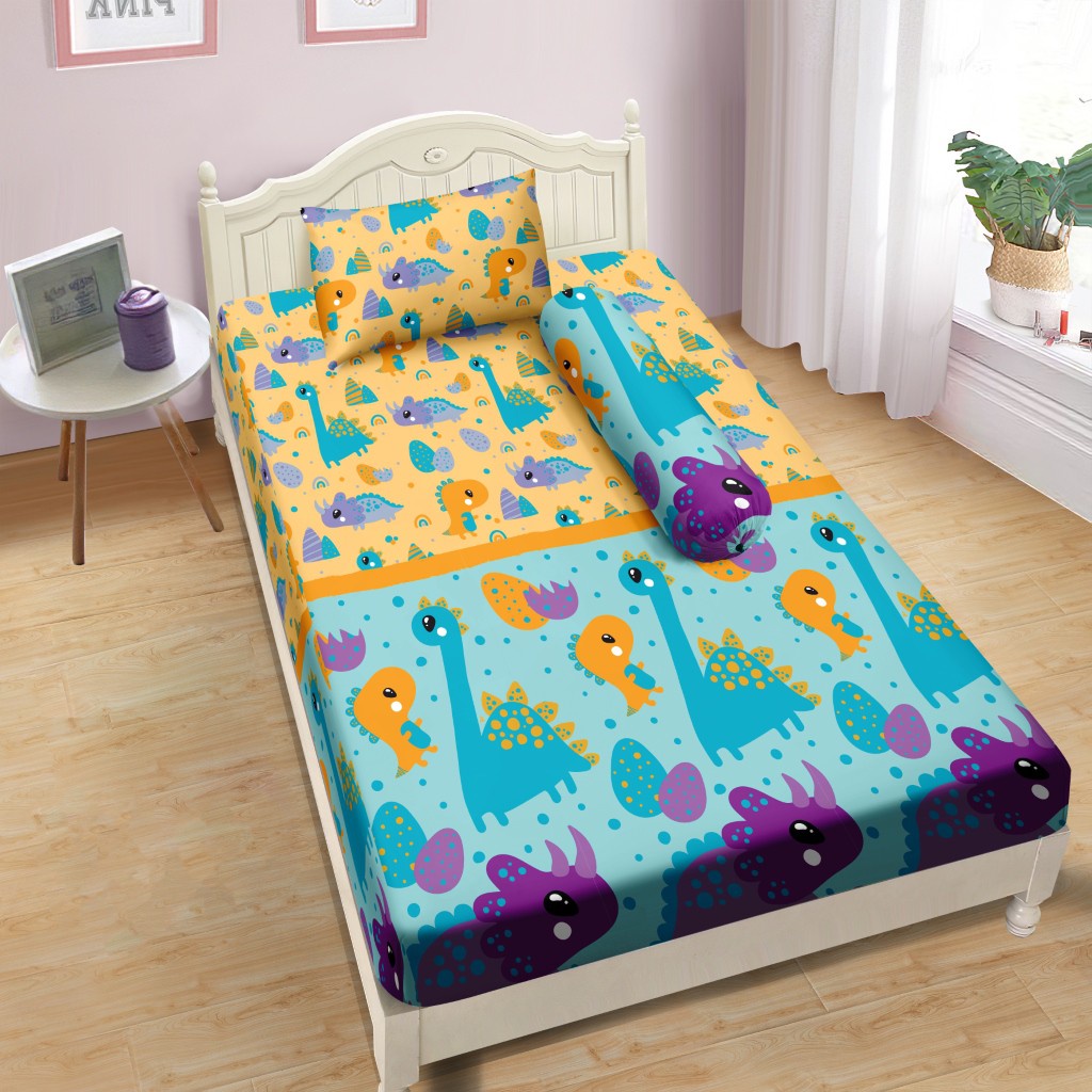 MitraRR Sprei Lady Rose Single Size 120x200x20 No.3 Seprai Single 120 x 200