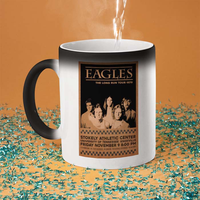 Gelas Ajaib Eagles Tour Poster 1979 Berubah Warna