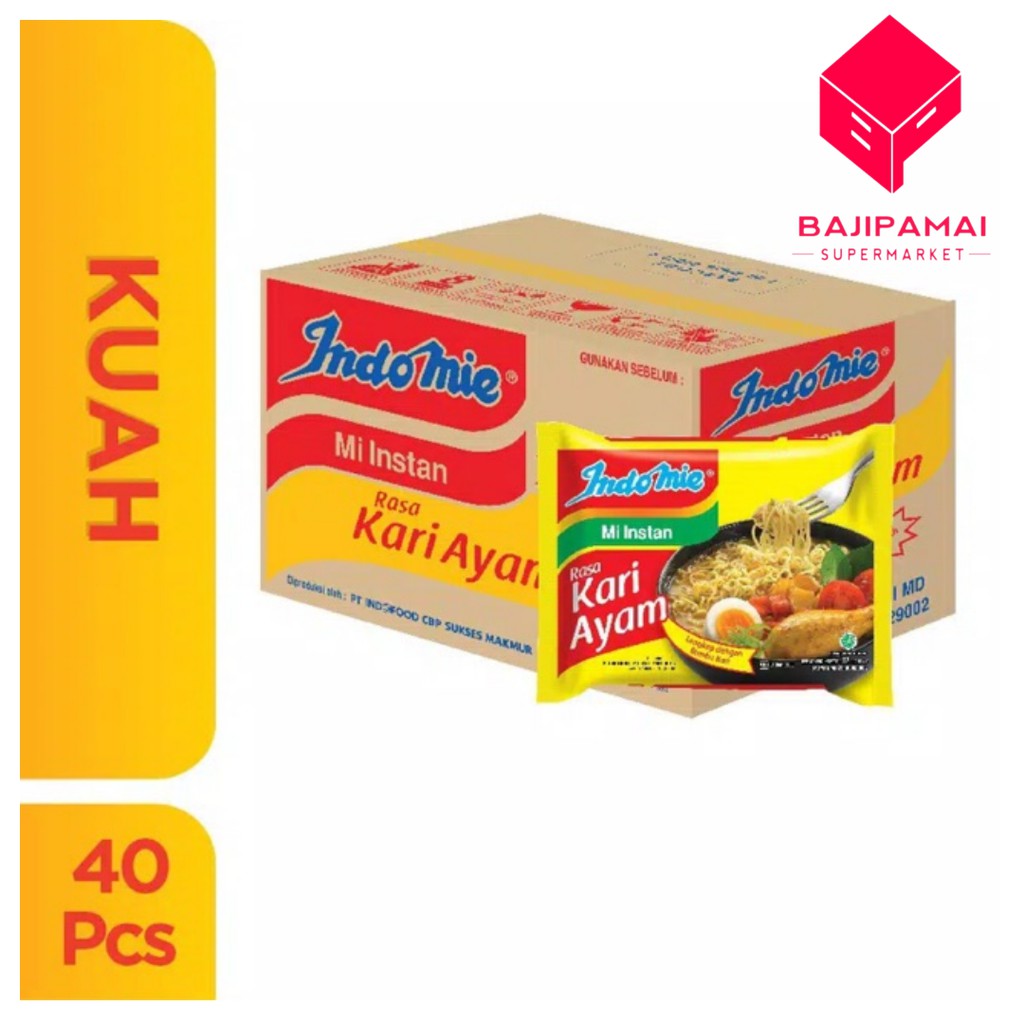 

INDOMIE KARI AYAM 1Karton / 40PCS
