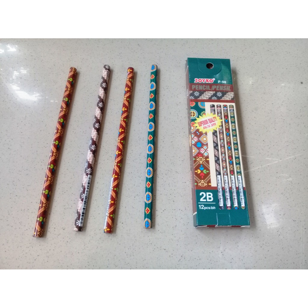 

Pensil 2B Batik Superior Quality Non Toxic - Joyko P-98