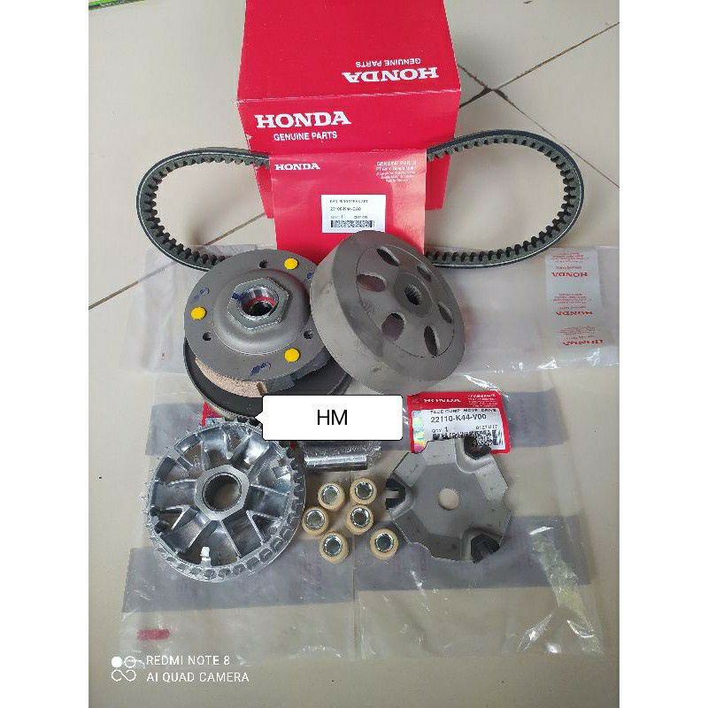 FULL SET PAKET CVT HONDA BEAT POP/BEAT FI ESP/BEAT STREET/VARIO 110 ESP/ORI