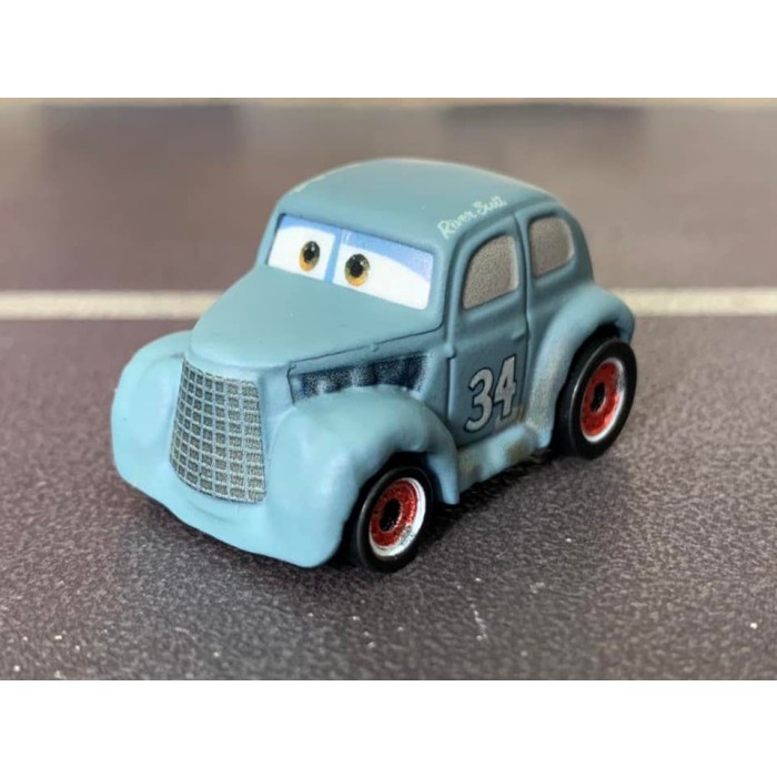 Disney Pixar Cars Mini Racers River Scott Loose Pack - 4 cm
