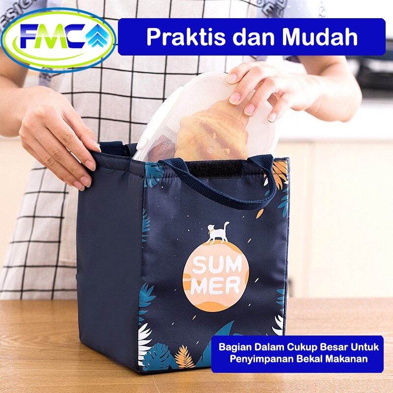 Tas Bekal Makanan Anak Dewasa Lunch Bag Besar Tahan Panas Karakter Lucu Unicorn Murah Kotak Tempat Penyimpanan Peralatan Makan Coller Bag