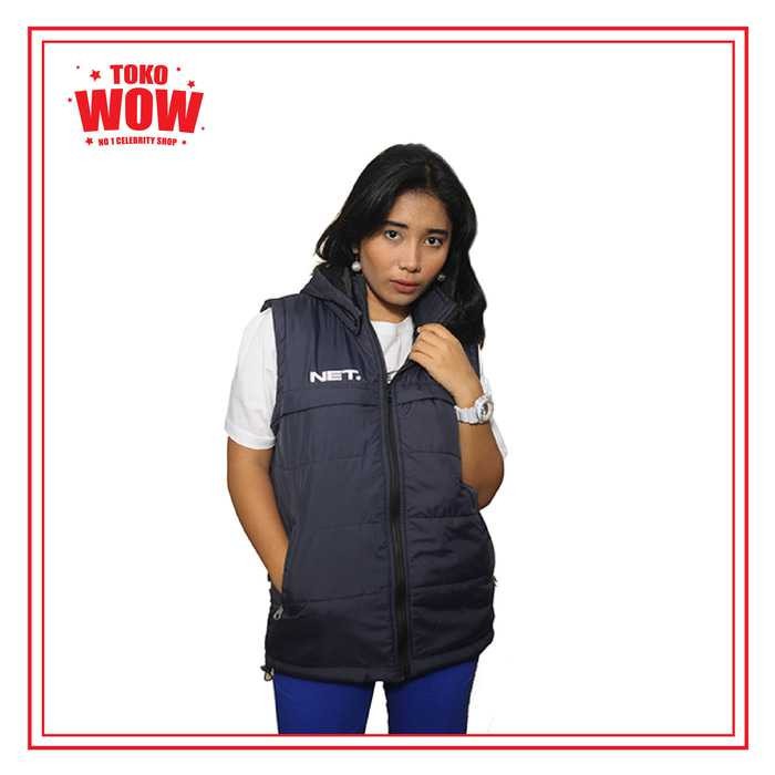 FZN -Tokowow - NET TV - Jaket Rompi - Navy
