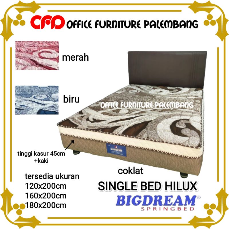 springbed bigland bigdream divan bed hilux single bed matras kasur