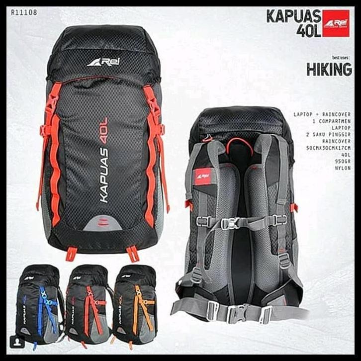Tas Gunung Kapuas 40L Semi Carrier Arei Outdoorgear Original Rucksack