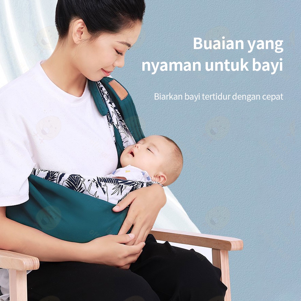 Lacoo Gendongan bayi depan Baby carrier katun 0-3 Tahun