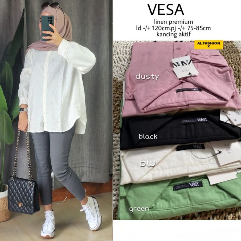 AGA TOP BLOUSE ORIGINAL PRODUK BY VINSTORE