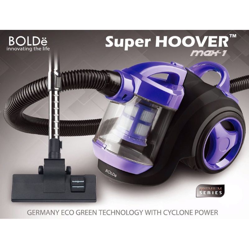Vacum Cleaner / Penyedot Debu Bolde Super Hoover Max1 Dual Fungsi