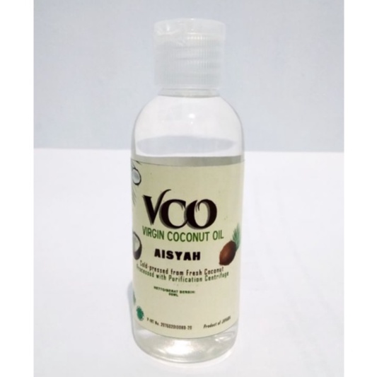 VCO Premium 60 ML Grade A - Virgin Coconut Oil Minyak Kelapa Murni 100% - VCO AISYAH 60 ML