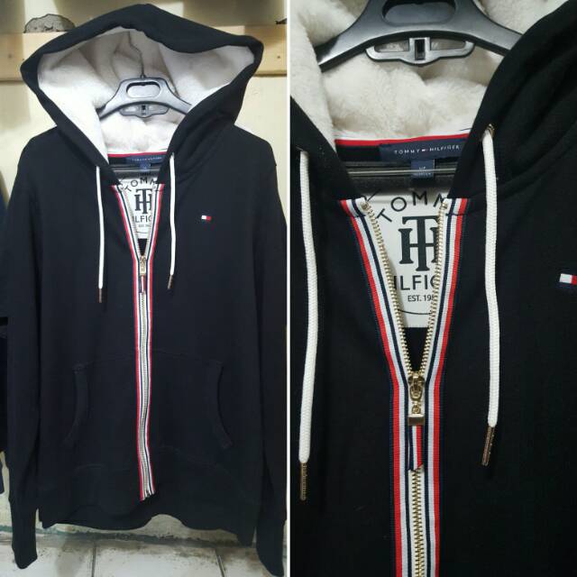 Hoodie Zipper Tommy Hilfiger original
