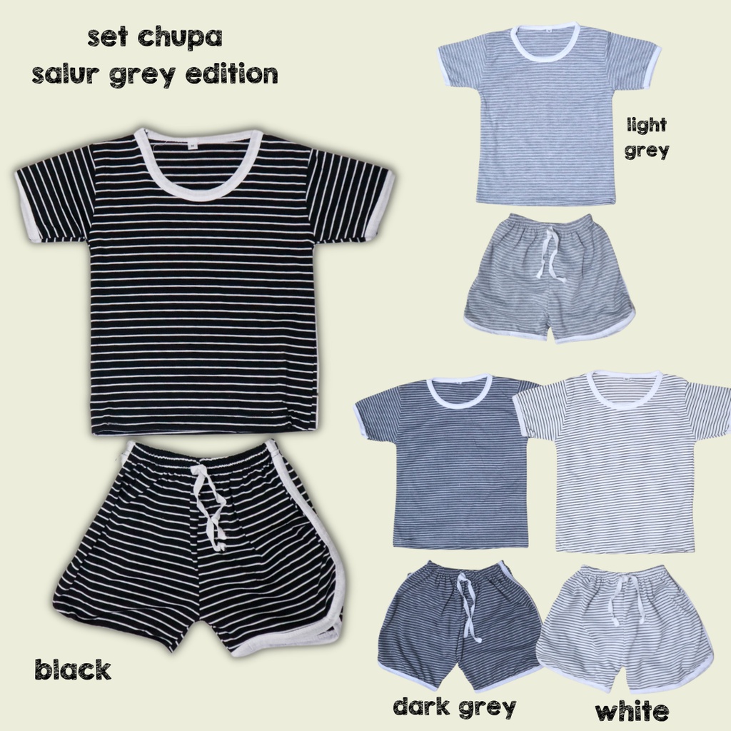 BabynKids - Setelan Baju Cupa Cups Anak Salur / Setelan baju playful colour anak / Setelan Baju Playset Cupa Cups Anak / Set retro / Setelan anak laki / Setelan Anak Perempuan / Setelan Anak Playset / Setelan Anak Playful Colour / Stripe tee set