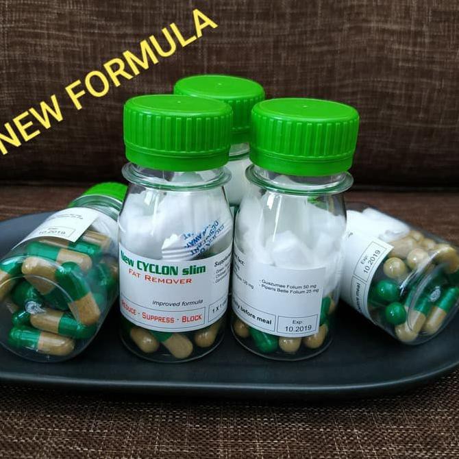 Terlaris Cyclon Slim Gold Obat Diet Ampuh Isi 30 Kapsul #001