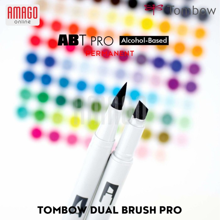 TOMBOW Dual Brush Pen ABT PRO - BLUE TONES - 5 packs - XAAB-TP5BL