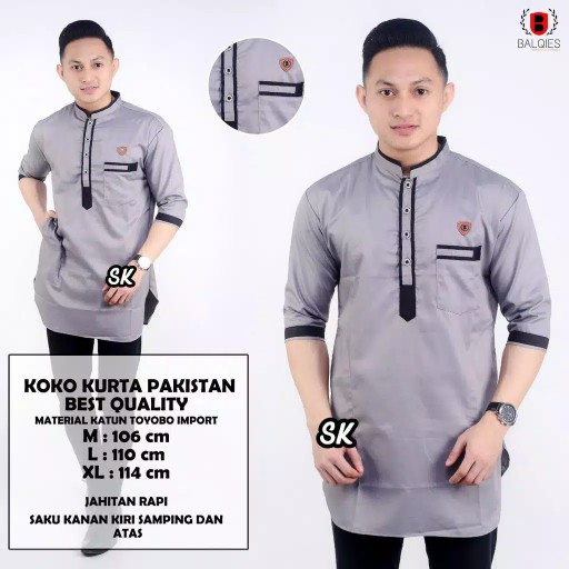 Atasan Batik Pria Lengan Panjang Kenongo Hem Padi Pekalongan M L Xl