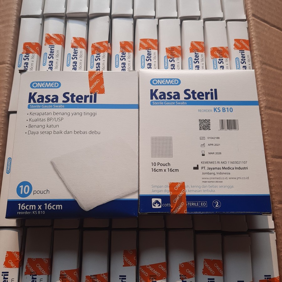 Kasa Steril One Med 16cm x 16cm 16x16 Onemed