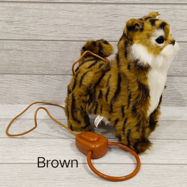 

CAT Berjalan - Jual ELECTRIC Boneka Mainan ~ Simulasi Cokelat Edukasi Anak Kucing Murah