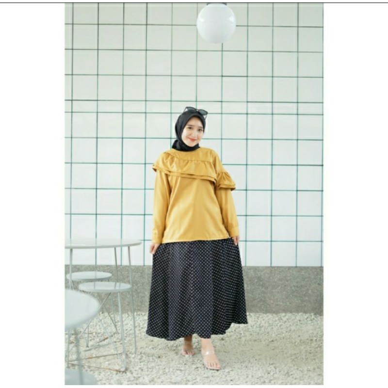 Grosir Baju Murah Atasan Blouse Wanita Muslim Narina
