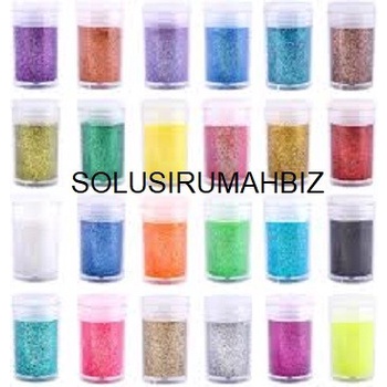 per 10gram Glitter Powder Bubuk Gliter Serbuk asli