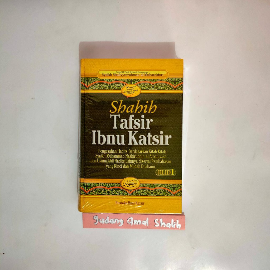 Jilid 1 Shahih Tafsir Ibnu Katsir Jilid 1 - Pustaka Ibnu Katsir