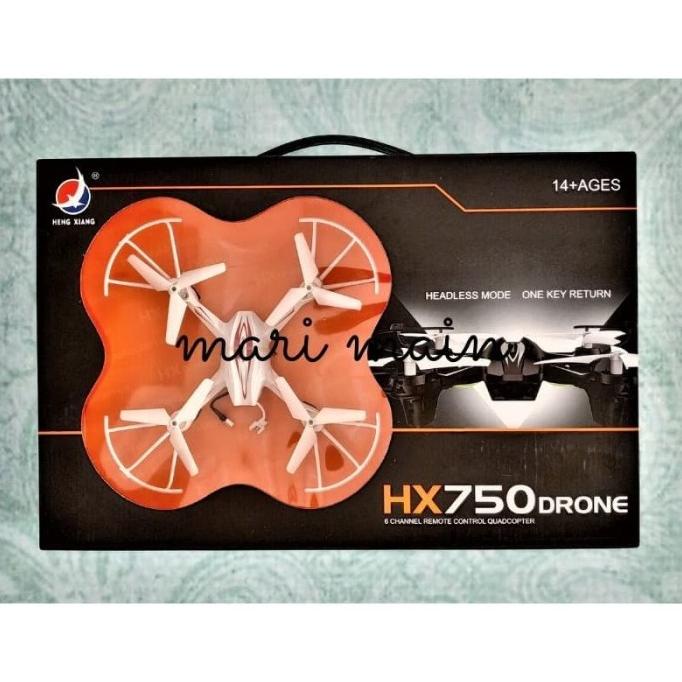 Rc Drone Mainan Remot Kontrol Quadcopter Mainan Remaja Outdoor Hx 750
