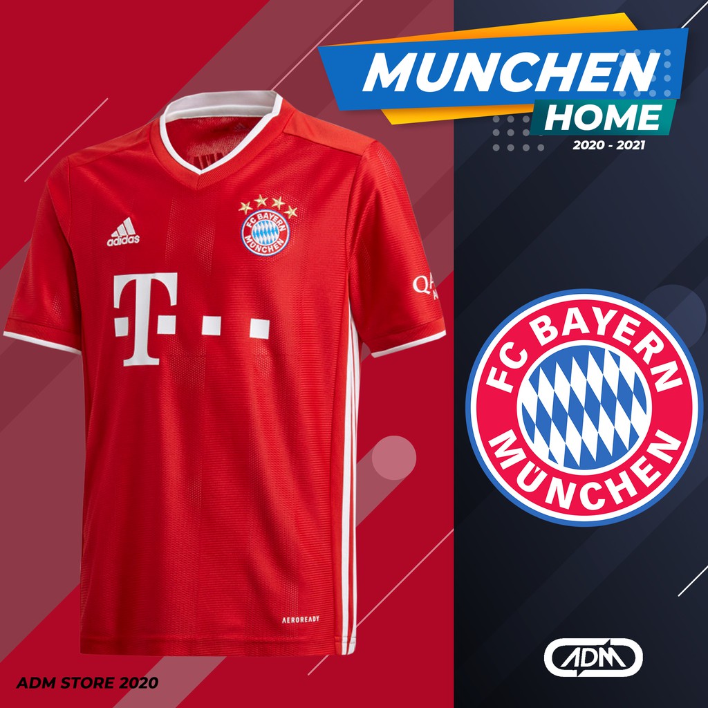 Jersey Bola B. MUNCHENN HOME 2020/2021 Grade Ori