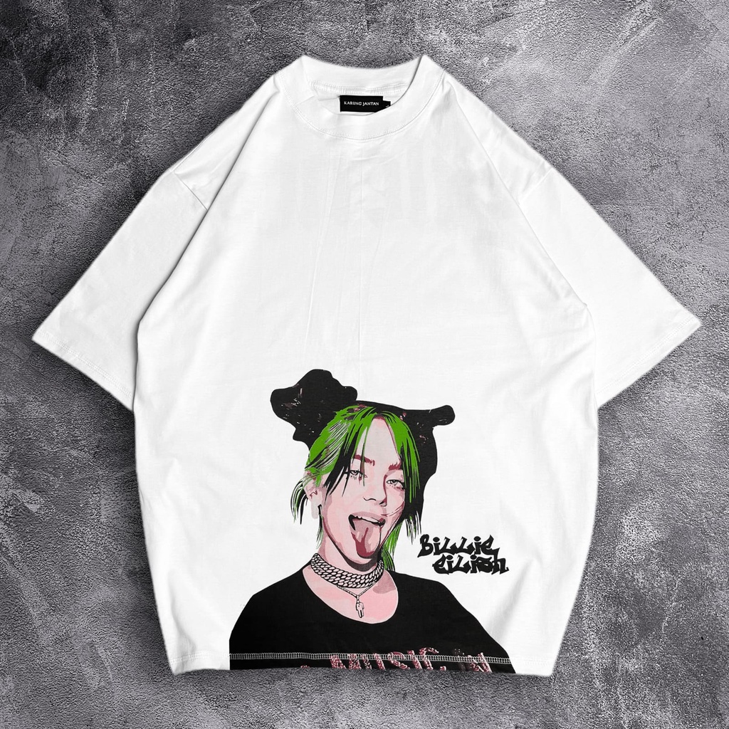 [Oversize] BAJU KAOS OVERSIZE / OVERSIZE T-SHIRT &quot;billie eilish 02&quot;