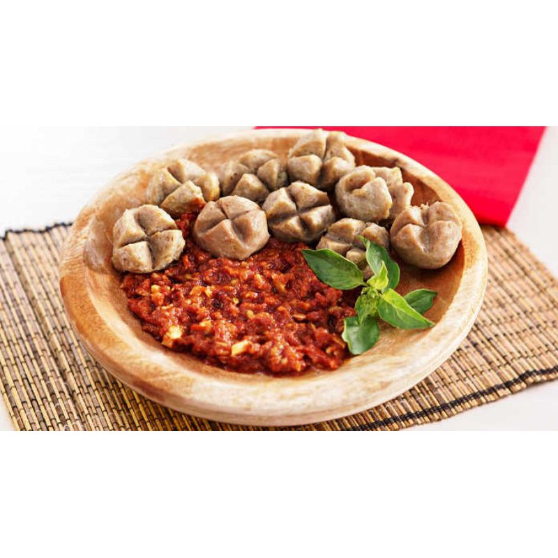 

bakso goreng sambal maknyus