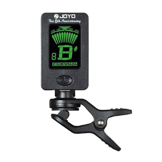 Tuner Gitar Joyo JT-01 Alat Nyetem Nada Gitar Termasuk Baterai