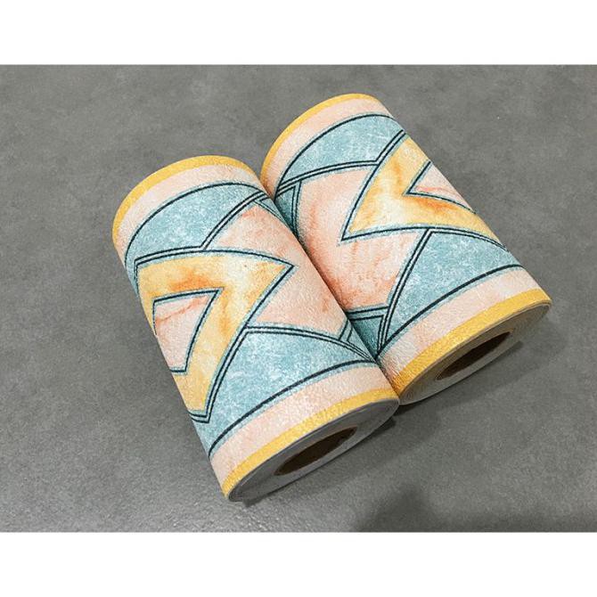 Premium wall border sticker wallpaper dinding list timbul texture 11