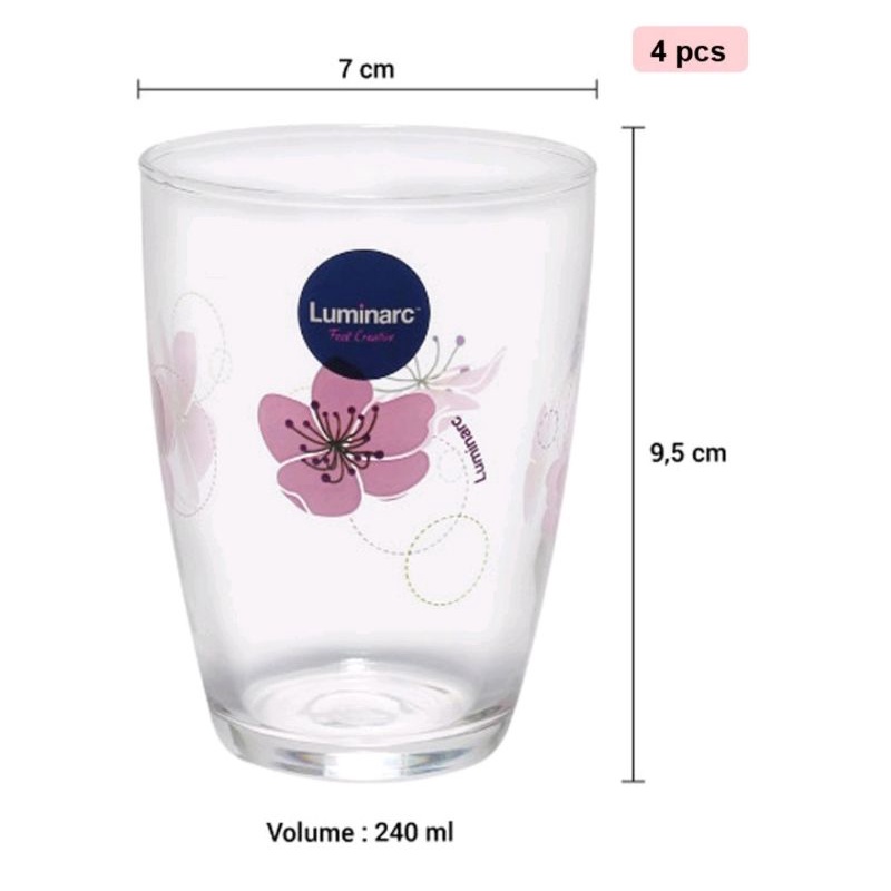 luminarc pitcher/teko set