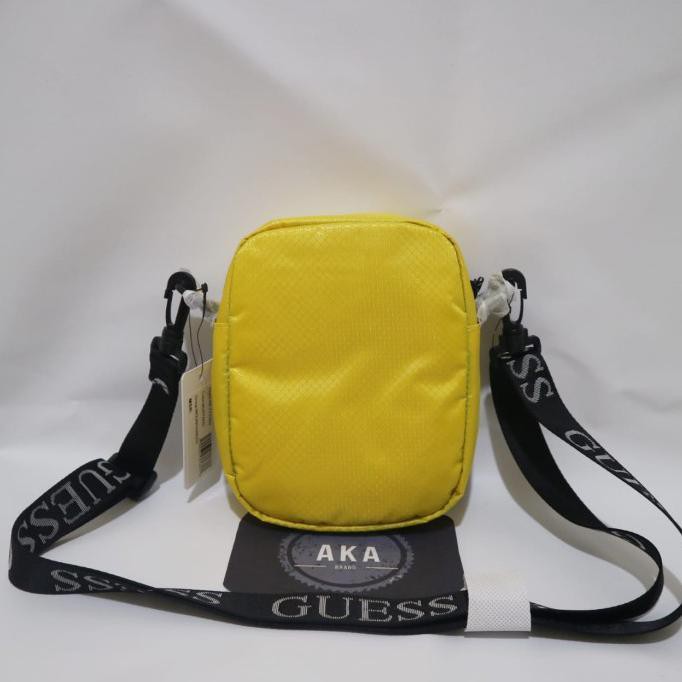 Tas Guess Mountaineer Crosbody Sling Waist Bag Yellow Mustard Original Paprikaolshop321