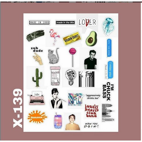 

STIKER TUMBLR X-139