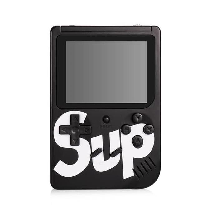 2 Player 400 In 1 Sup Game Boy Retro fc Classic Mini 3.0inch GameBoy - Hitam