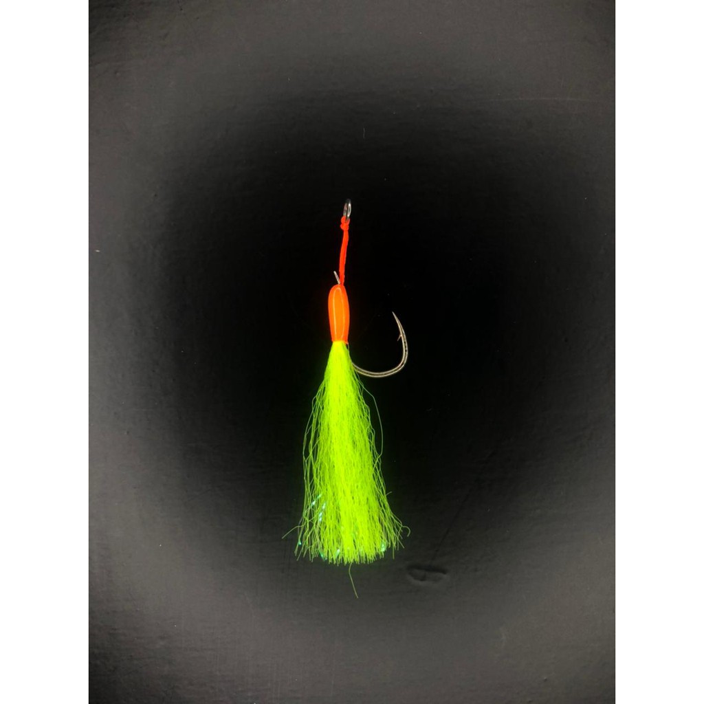 Assist Single Micro Jig GID Dragon Hook Series